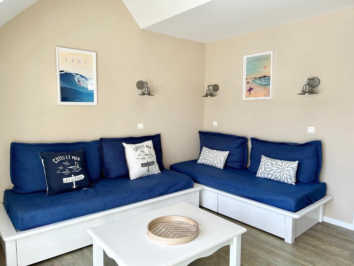 Appartement En Duplex Front De Mer, Cap Coz Fouesnant Εξωτερικό φωτογραφία